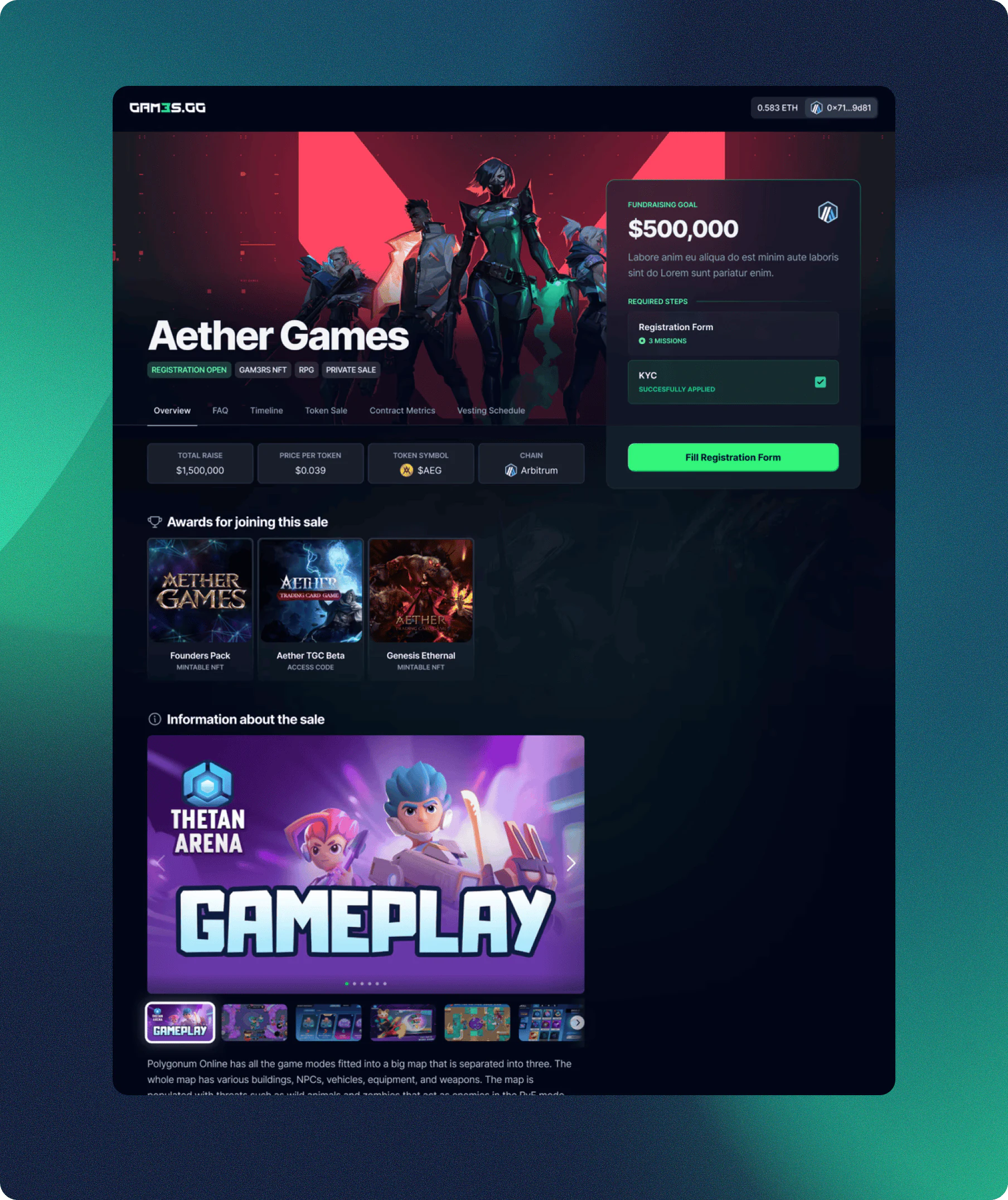 Profile Inventory and Customization