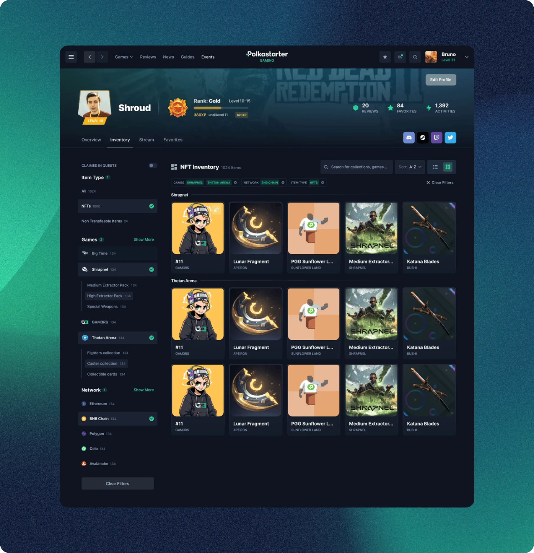 Launchpad NFT Inventory